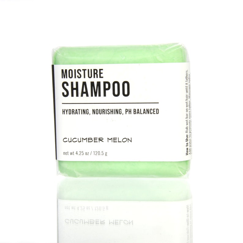 Moisture Shampoo Bar Cucumber Melon 4.25 oz