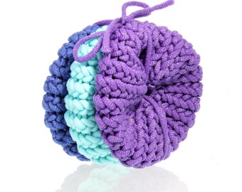 Scrubbies - Loofah - Kitchen or Bathroom - Hand Knit