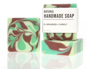 Evergreen Forest - Handmade Bar Soap - Woodsy Scent