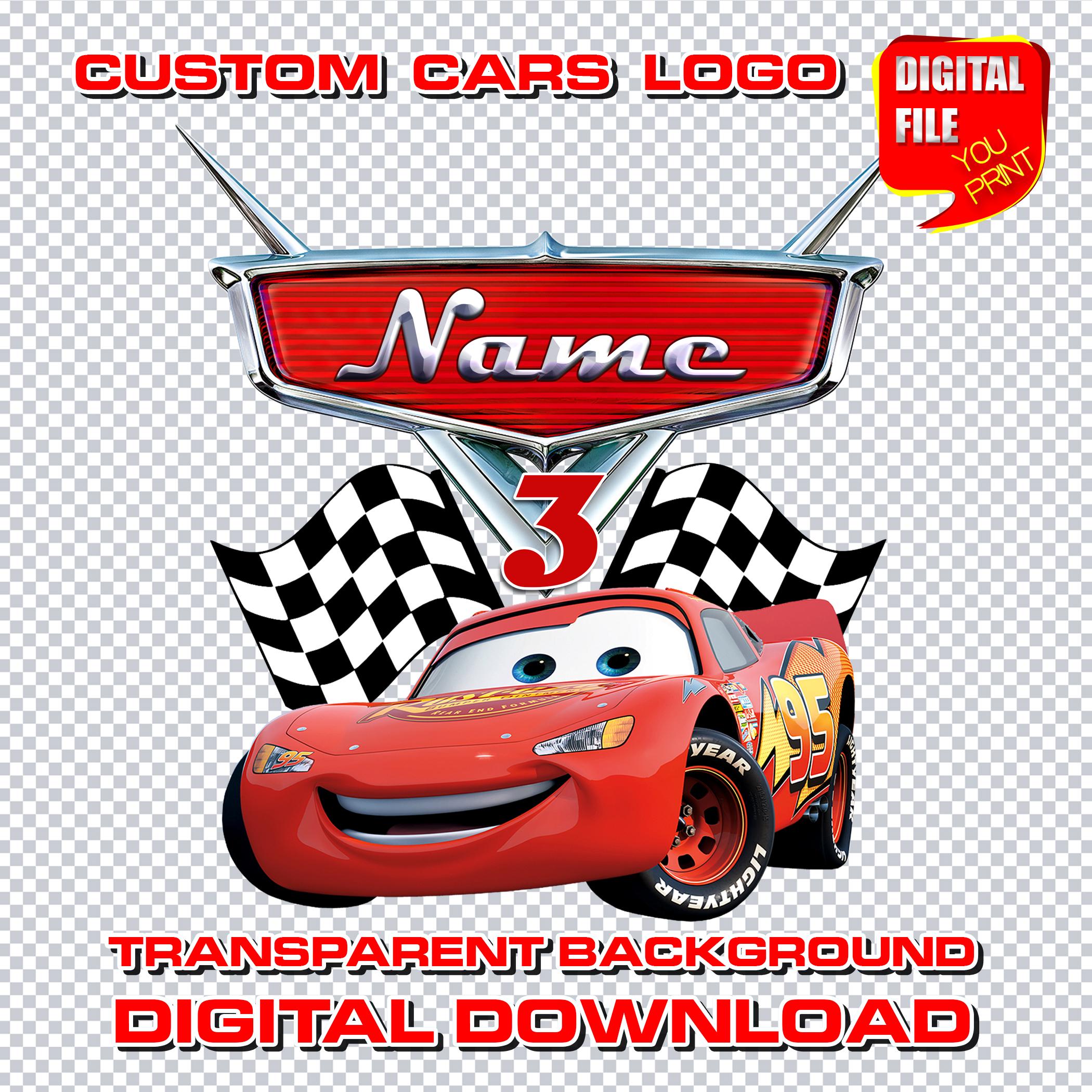 Lightning mcqueen logo svg - Etsy México, image size:2100x2100