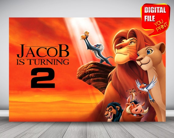 Lion King Backdrop Banner Lion King Birthday Party Lion King - Etsy Ireland Lion King Backdrop Banner Lion King Birthday Party Lion King - Etsy Ireland