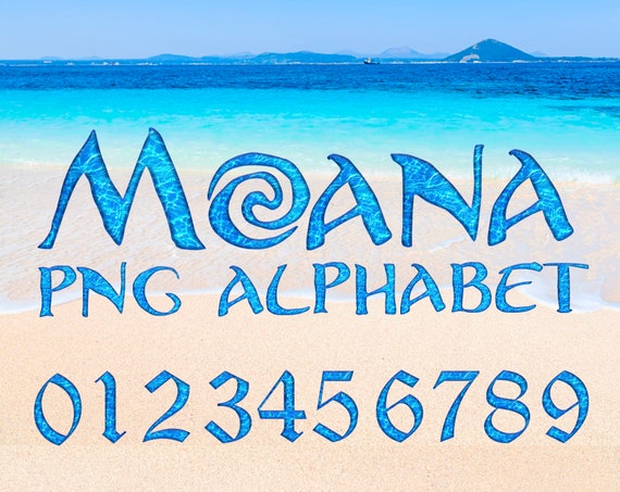 clip art moana clipart png moana alphabet font clipart letters digital moana birthday party supplies moana party decorations printable moana art collectibles