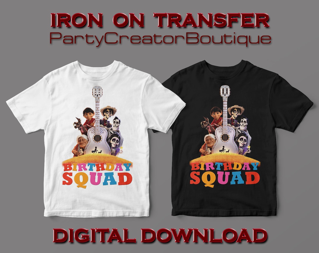 Coco Iron on Transfer, Stencil, Vinyl, Custom Diy Shirt Design, Coco ...