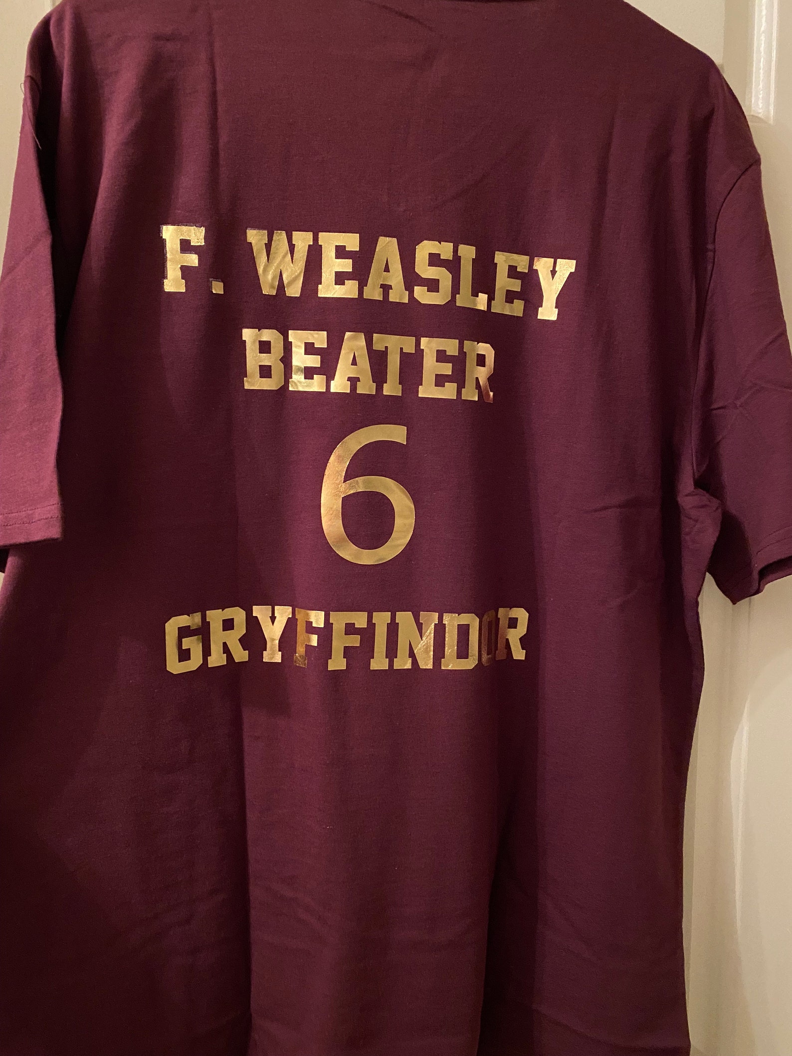 Hogwarts Quidditch Jerseys Etsy