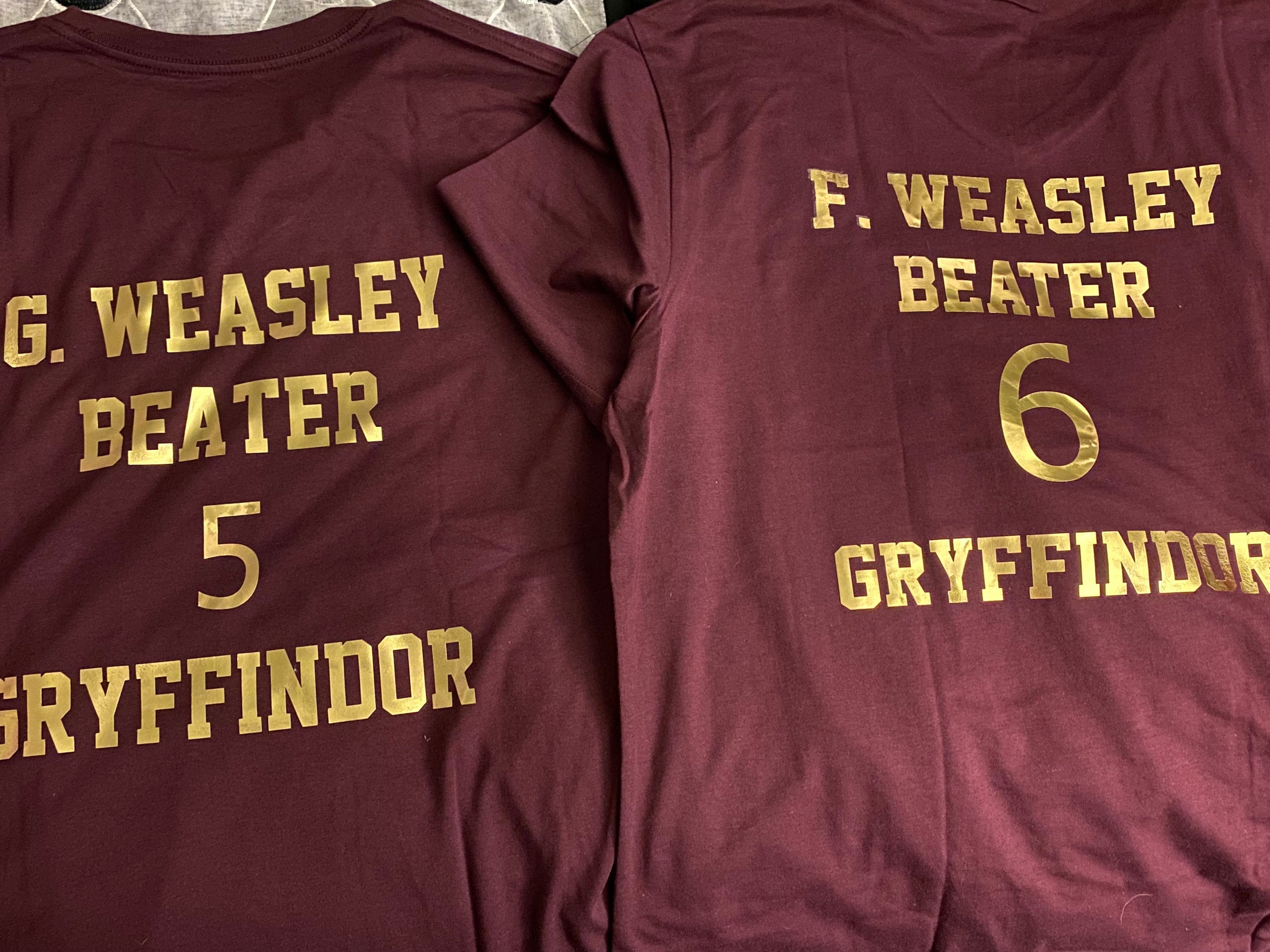 Hogwarts Quidditch Jerseys - Etsy