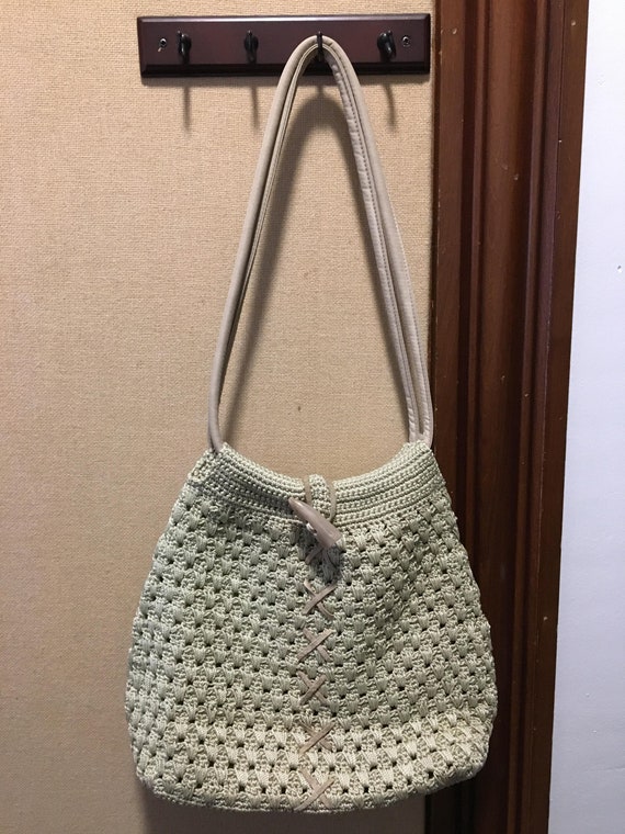 Sale! Crochet Tote/ Shoulder Bag