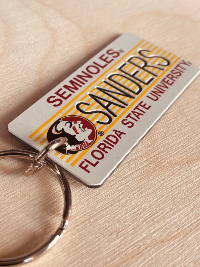 Personalized Engraved Seminoles Florida State University Keychain - Key ...
