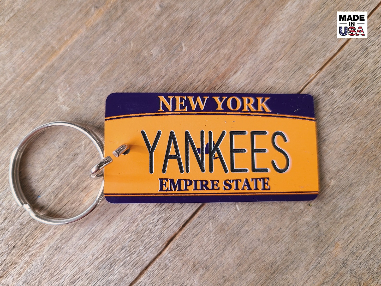 Personalized Engraved New York Empire State License Plate Etsy