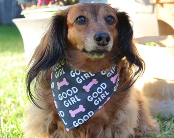 Good Girl Bandana for Dogs and Other Pets