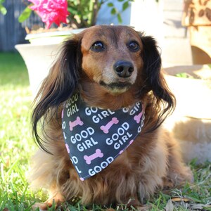 Good Girl Bandana for Dogs and Other Pets image 1