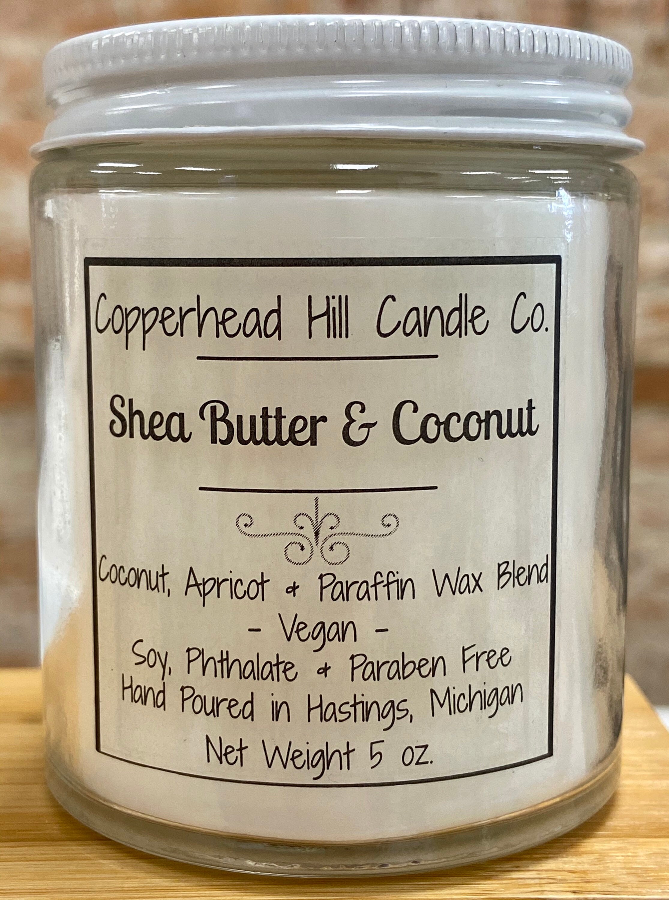 Shea Butter & Coconut Premium Coconut Wax Blend Candle Etsy