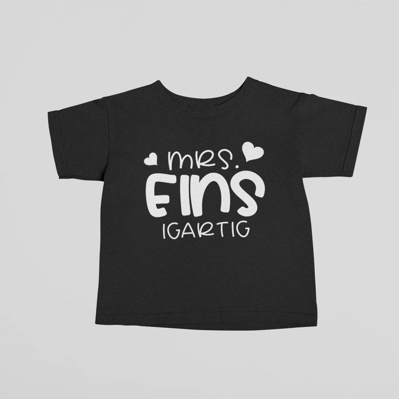 Personalisiertes Kinder TShirt zum 1. Geburtstag Etsy