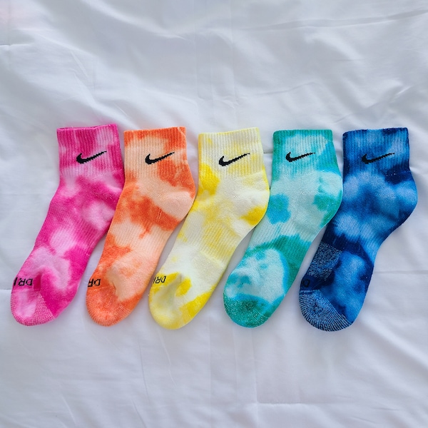 Tie Dye Nike Ankle Socks