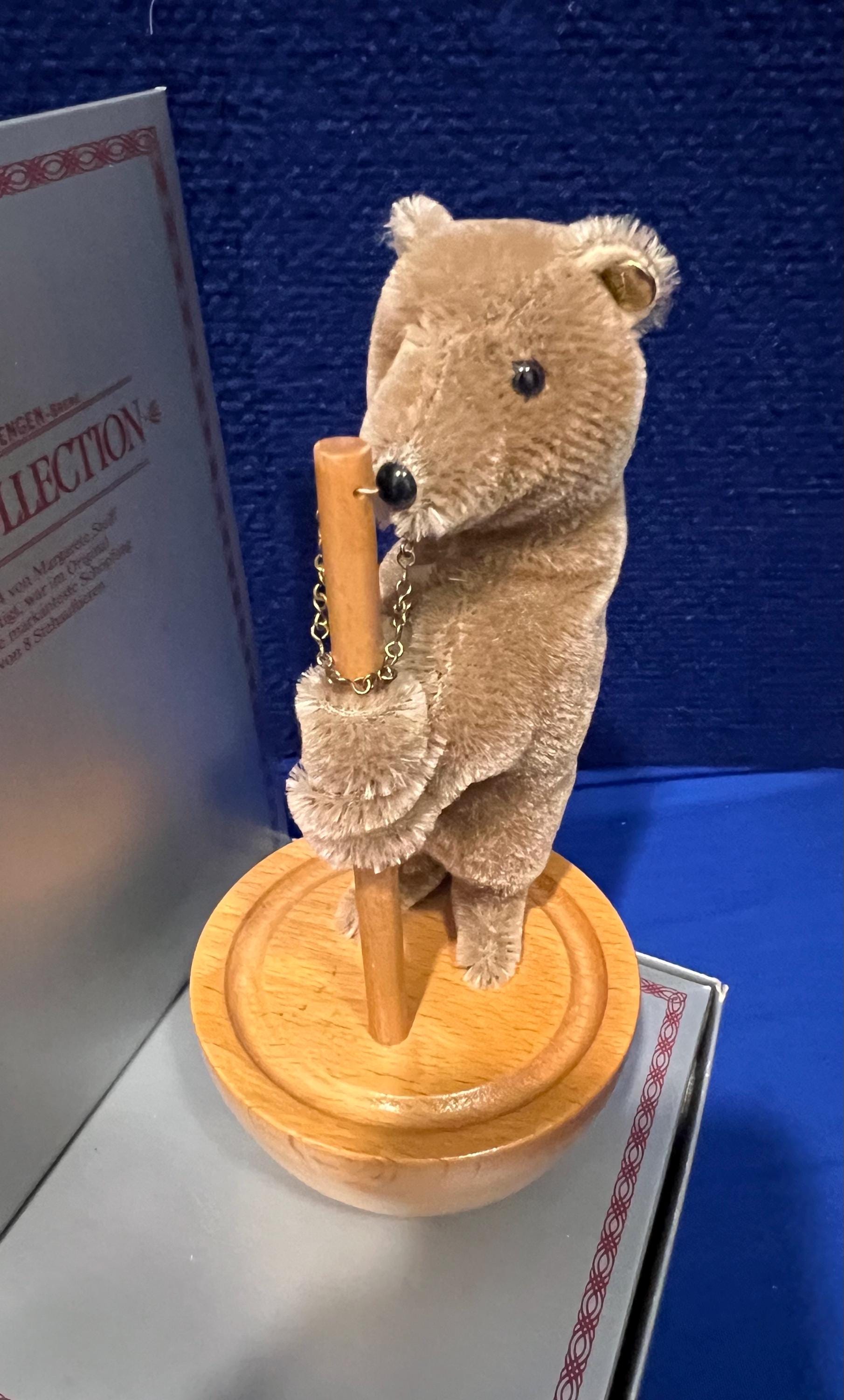 Steiff Roly Poly Circus Bear: 1894 Museum Replica, Mohair Teddy 8