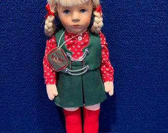 Käthe Kruse Doll Collector 15” Doll Excellent Condition