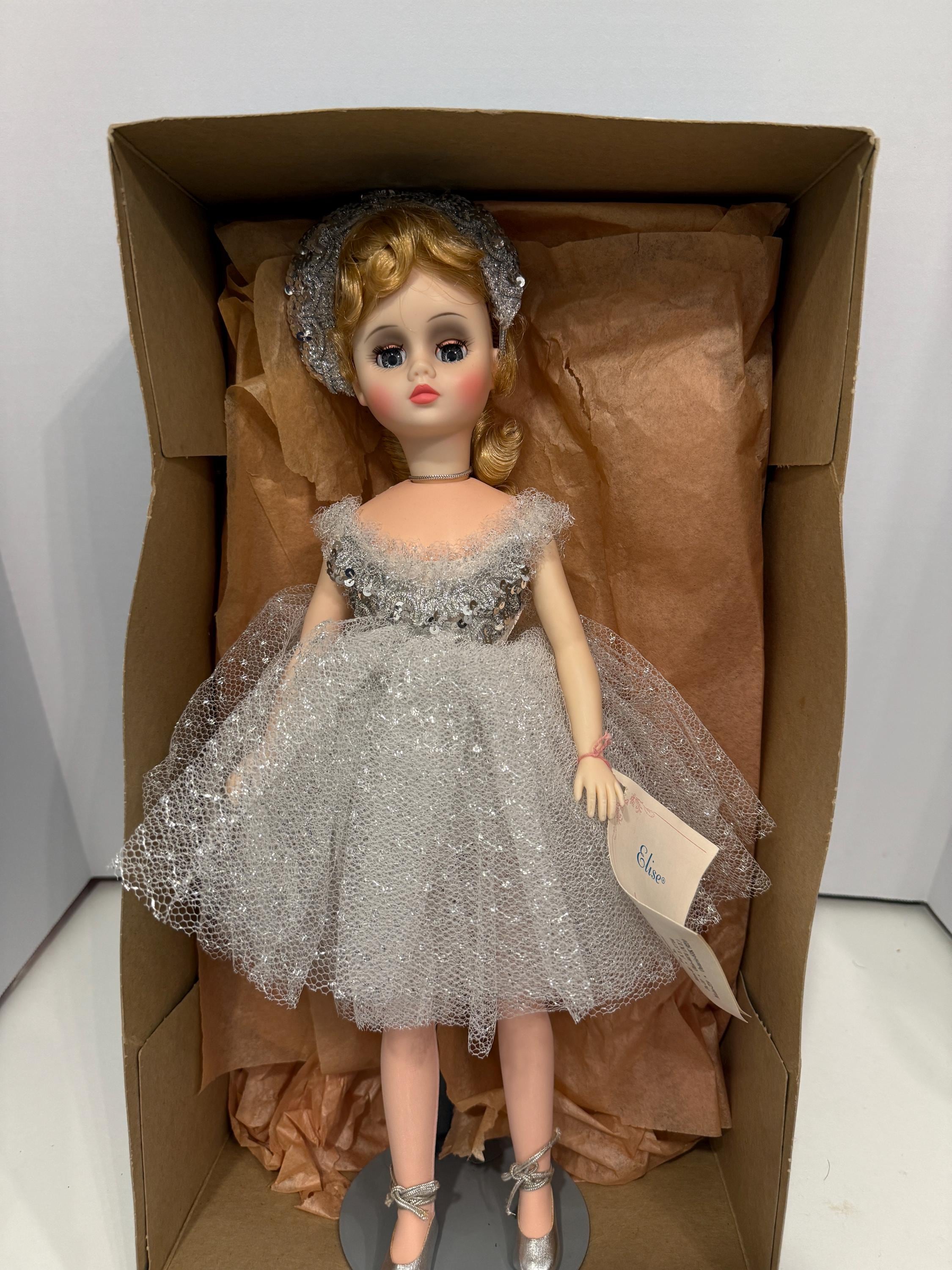 Vintage Madame Alexander Elise Doll – Silver Ballerina, 17