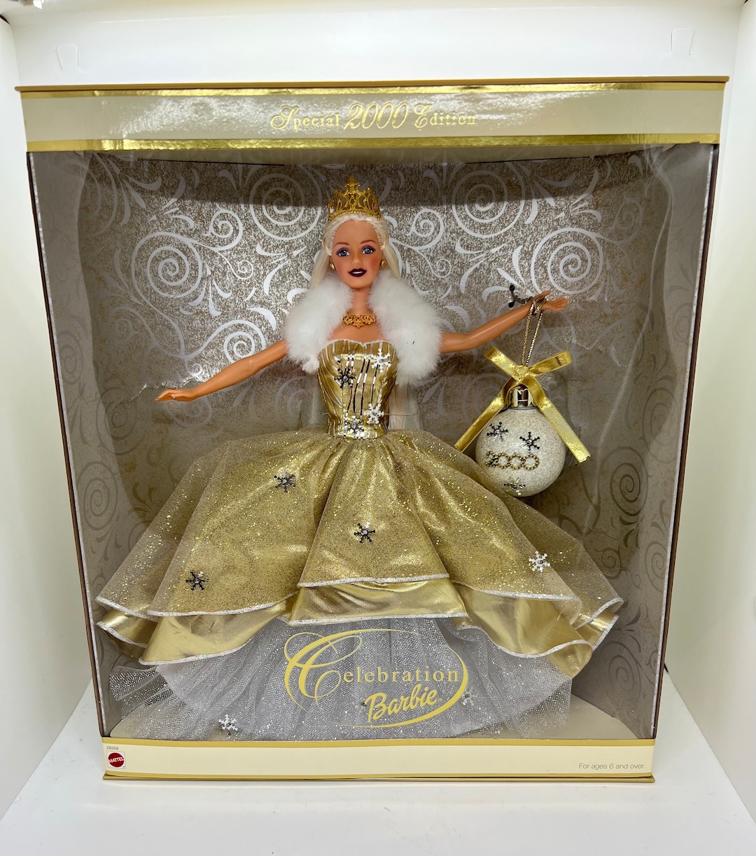 Vintage Holiday Special Edition Celebration Barbie Doll-year 2000 - Etsy
