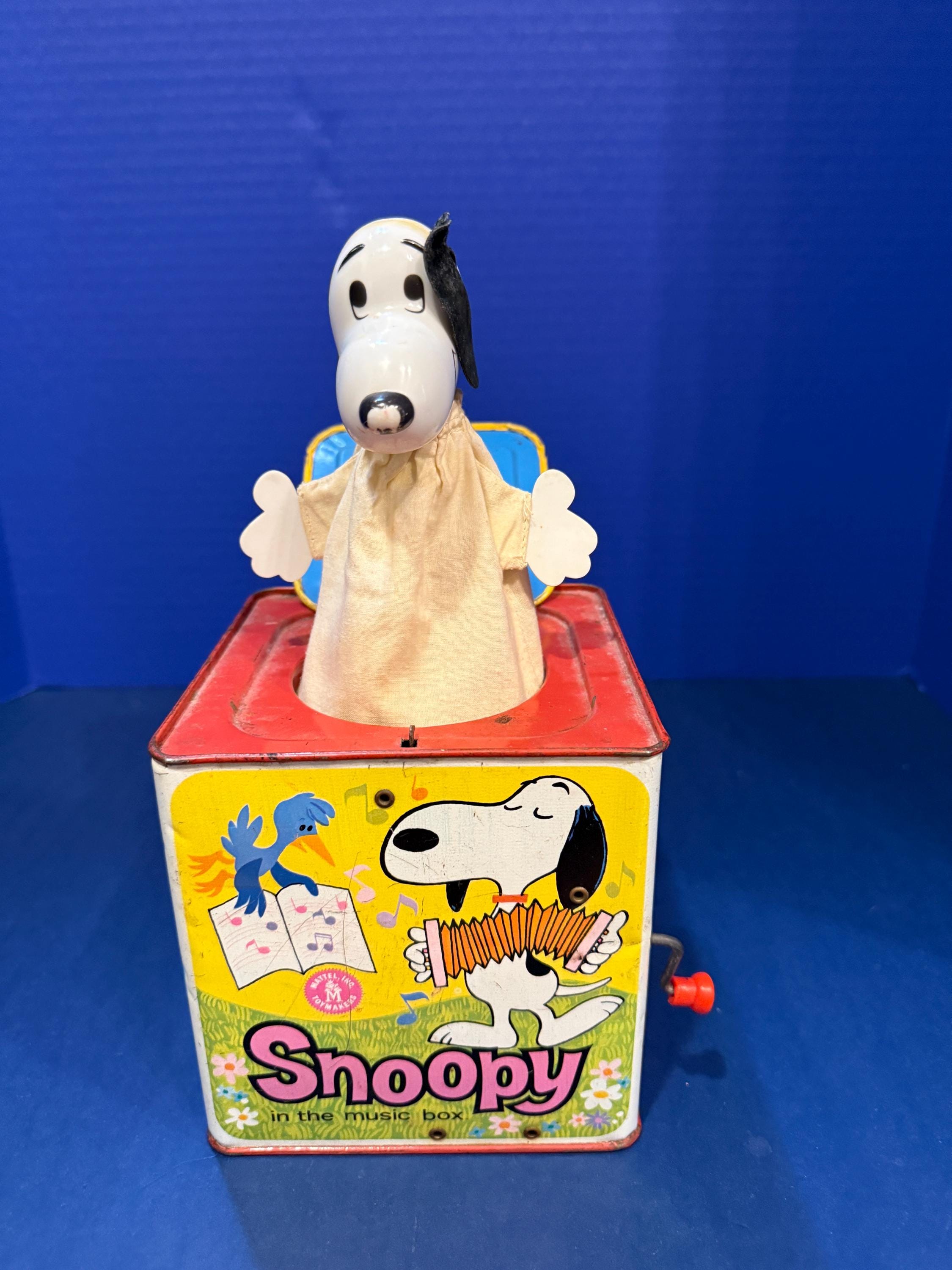 Snoopy Music Box - Etsy