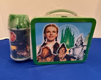 Hallmark Wizard of Oz Lunch Box with m Thermos, Limited Edition 15950/19500, Year 2000