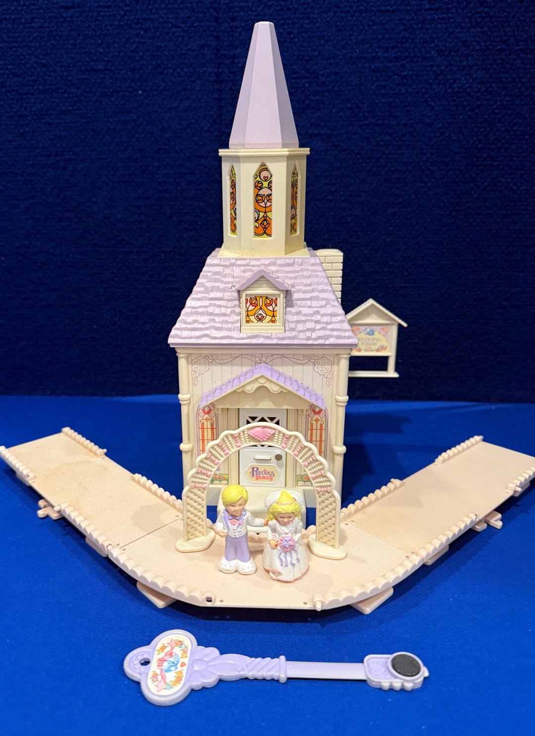 MANÈGE GAZEBO FISHER Price Precious Places 1988 jouet fille vintage kioske rare EUR 34,90 - FR