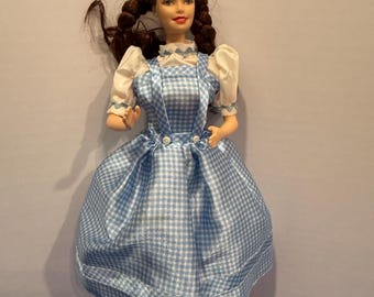 1998 Mattel Wizard of Oz Talking Dorothy Doll, Light Up Ruby Slippers, Works