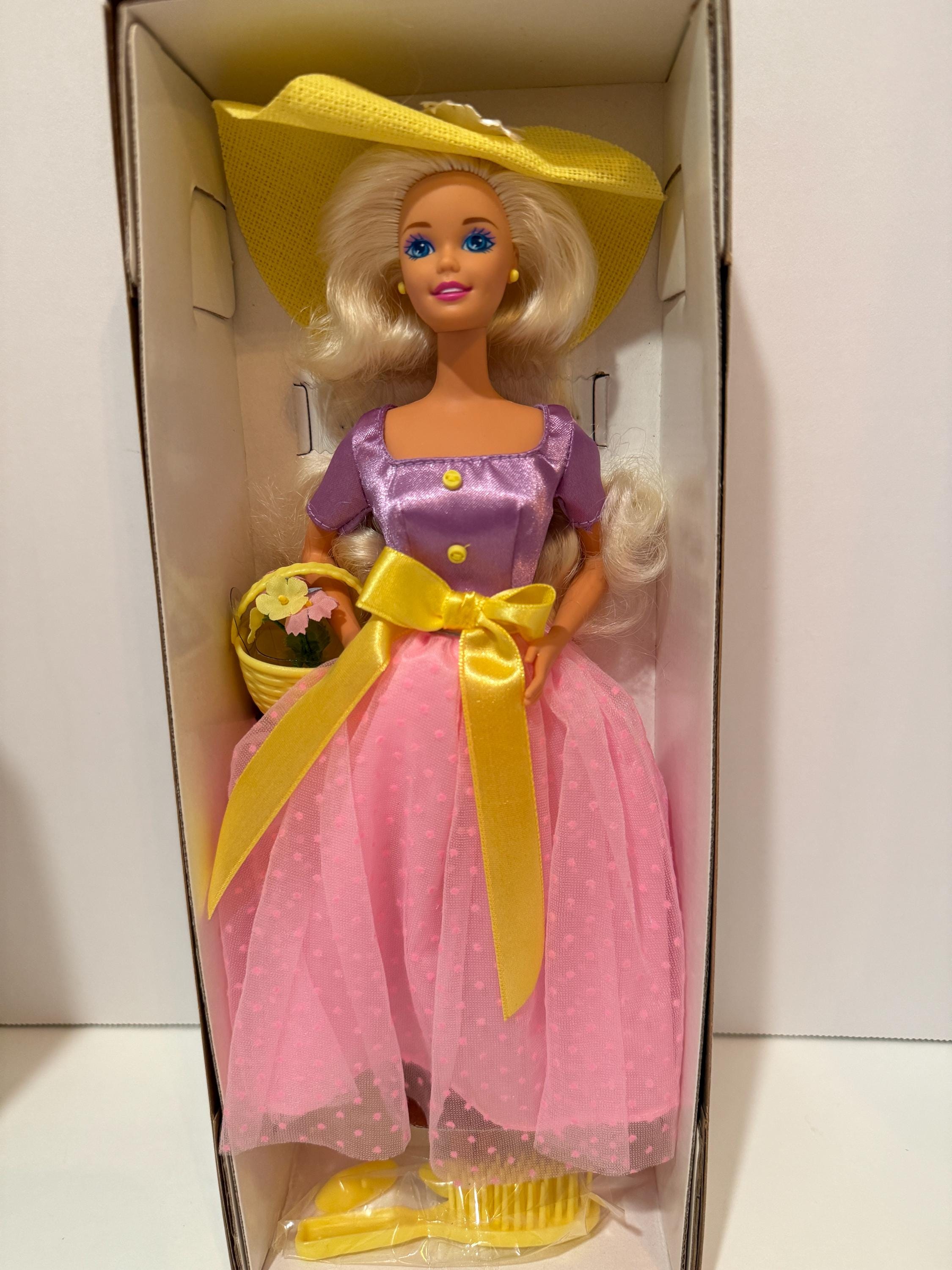 Vintage 1995 Spring Blossom Barbie Doll: Avon Exclusive, NIB - Etsy