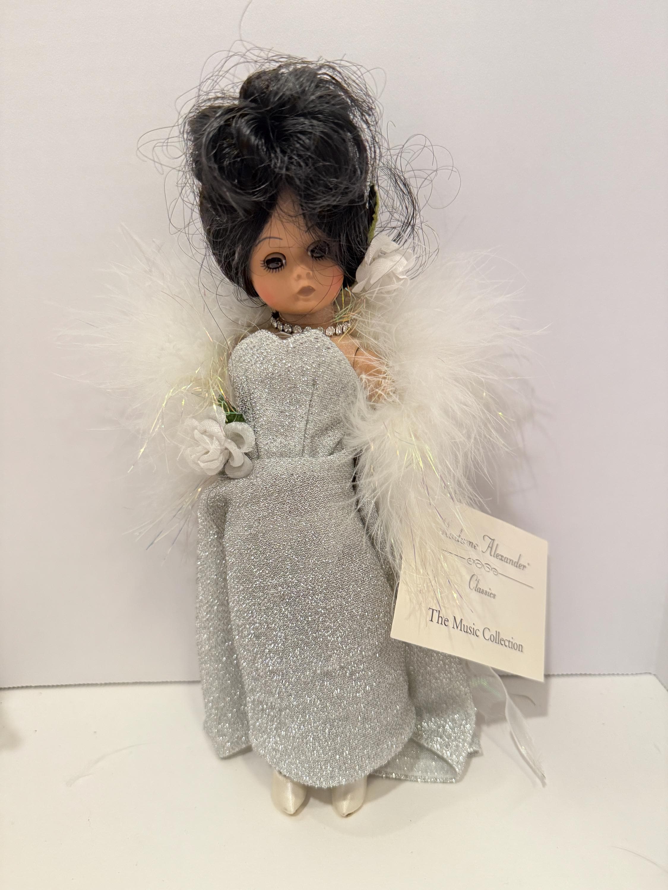 billie holiday style dress Sail to Sable Long Sleeve Fit and Flare Dress in Black main image 0