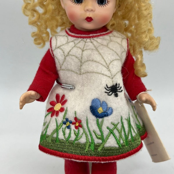 Vintage Itsy Bitsy Spider Madam Alexander Limited Edition 8” Doll