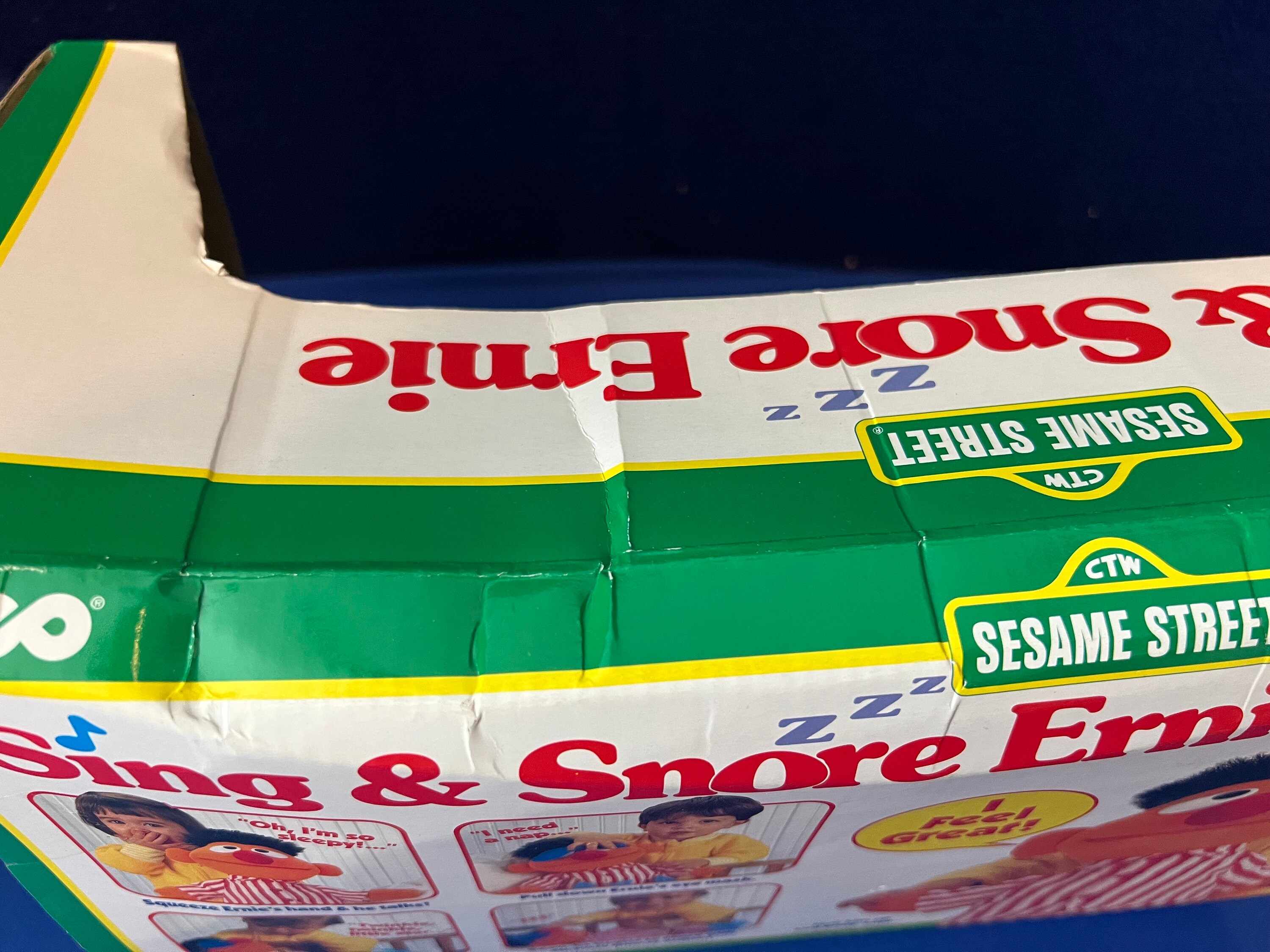 Vintage Sesame Street Sing & Snore Ernie by Tyco New in Box - Etsy