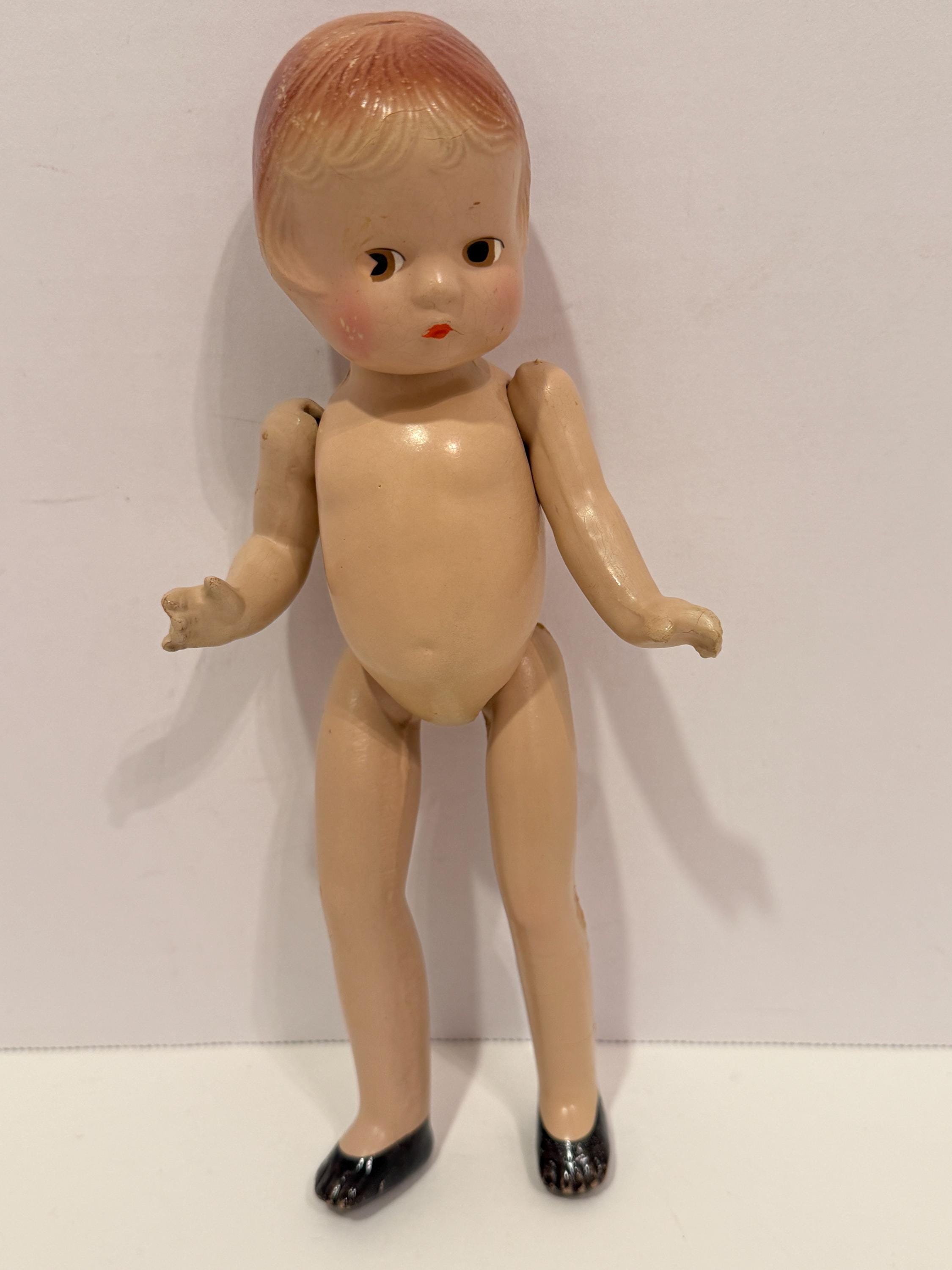 Vintage 1930s Effanbee Patsyette Doll, 9