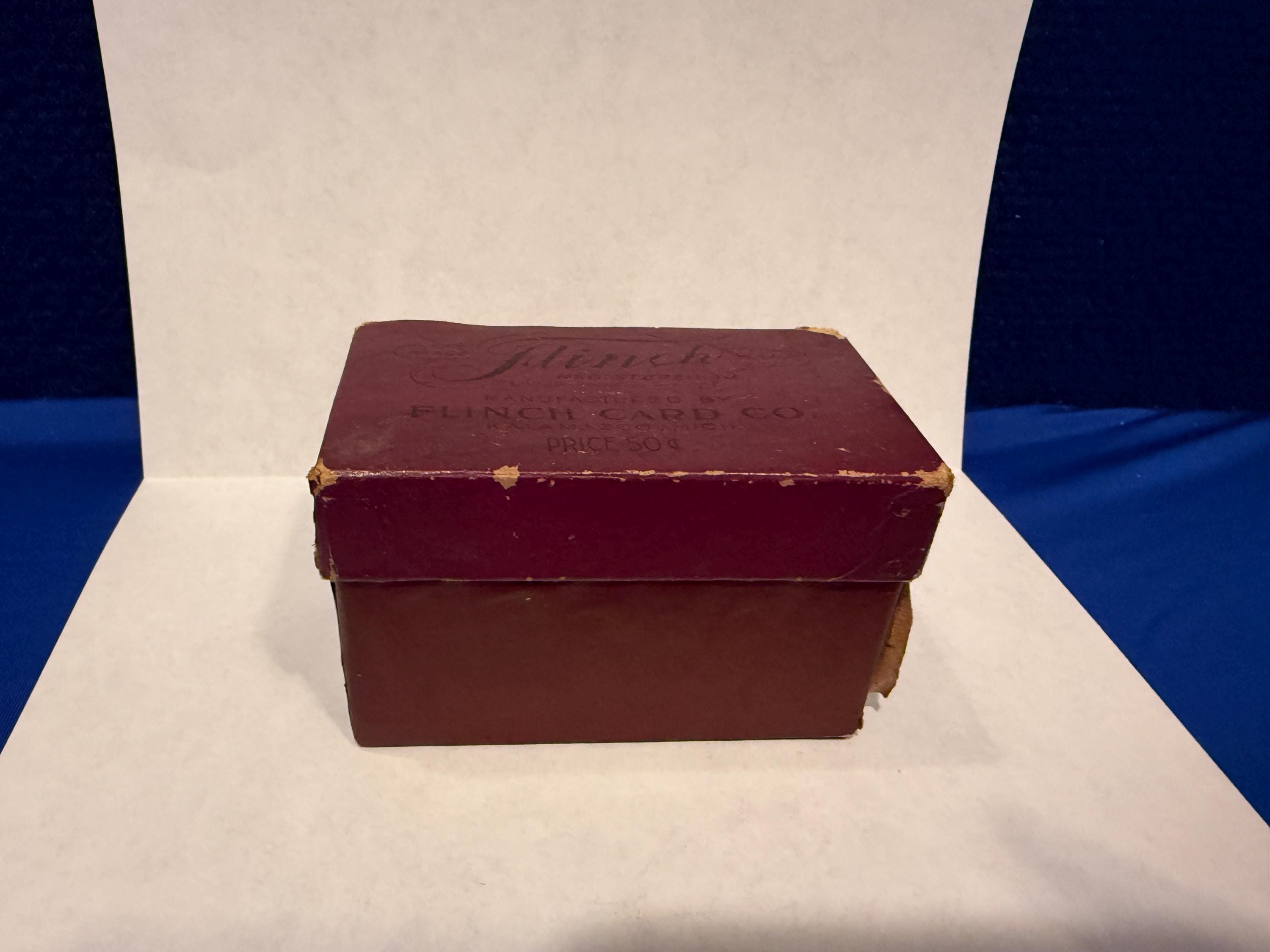 Vintage 1913 Flinch Card Game - Rare Collectible Edition - Etsy