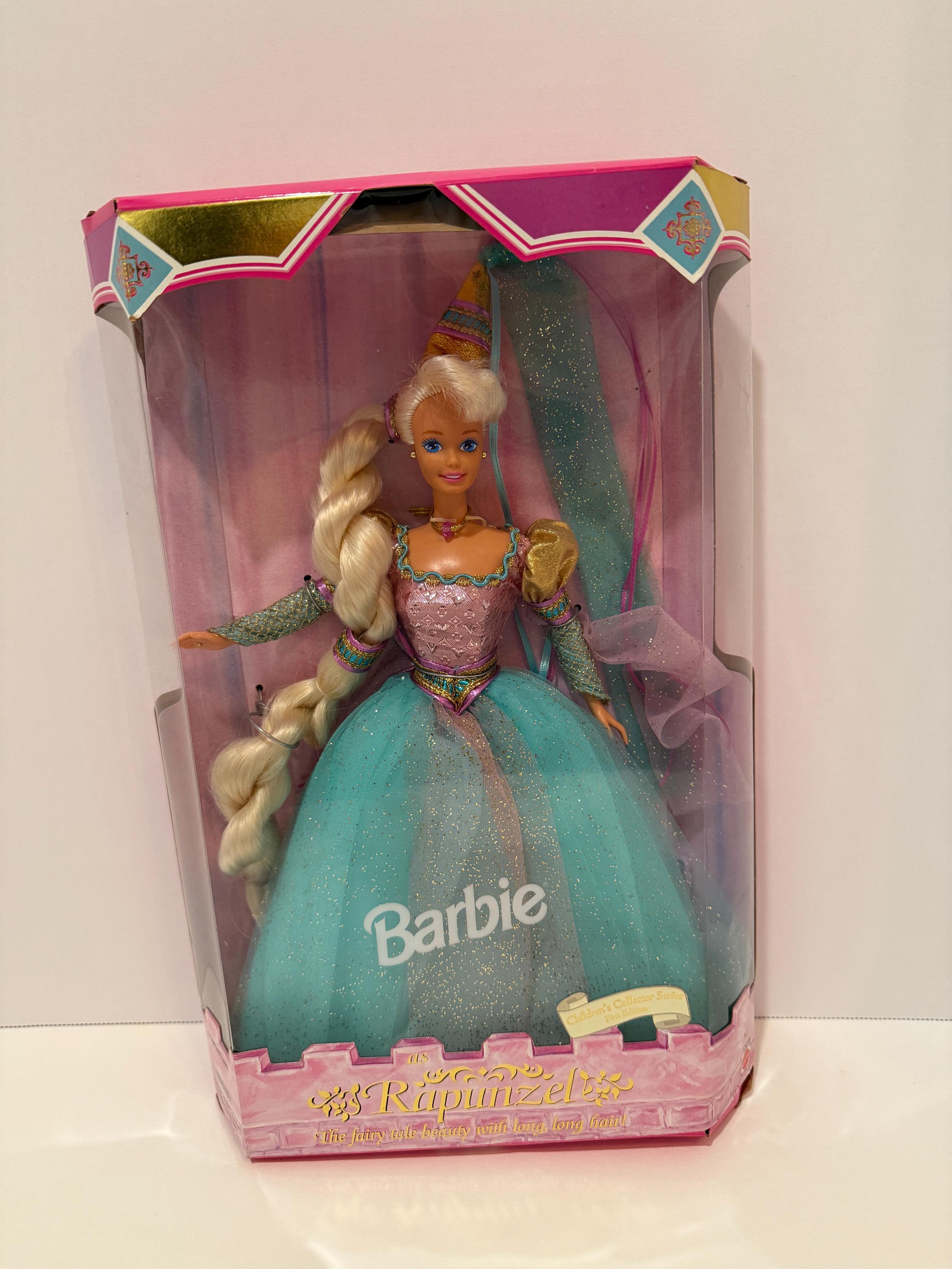 Vintage 1994 Children's Collector Series Rapunzel Barbie Doll