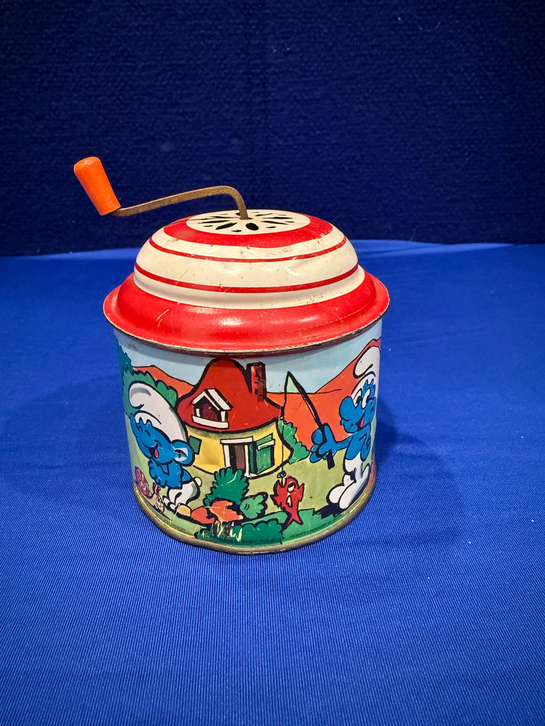 Smurf Music Box - Etsy