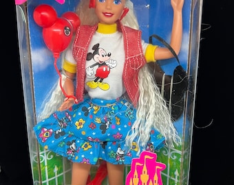 Disney Exclusive Disney Fun Barbie Doll 1995 #13533, New in Box, Disney Collection