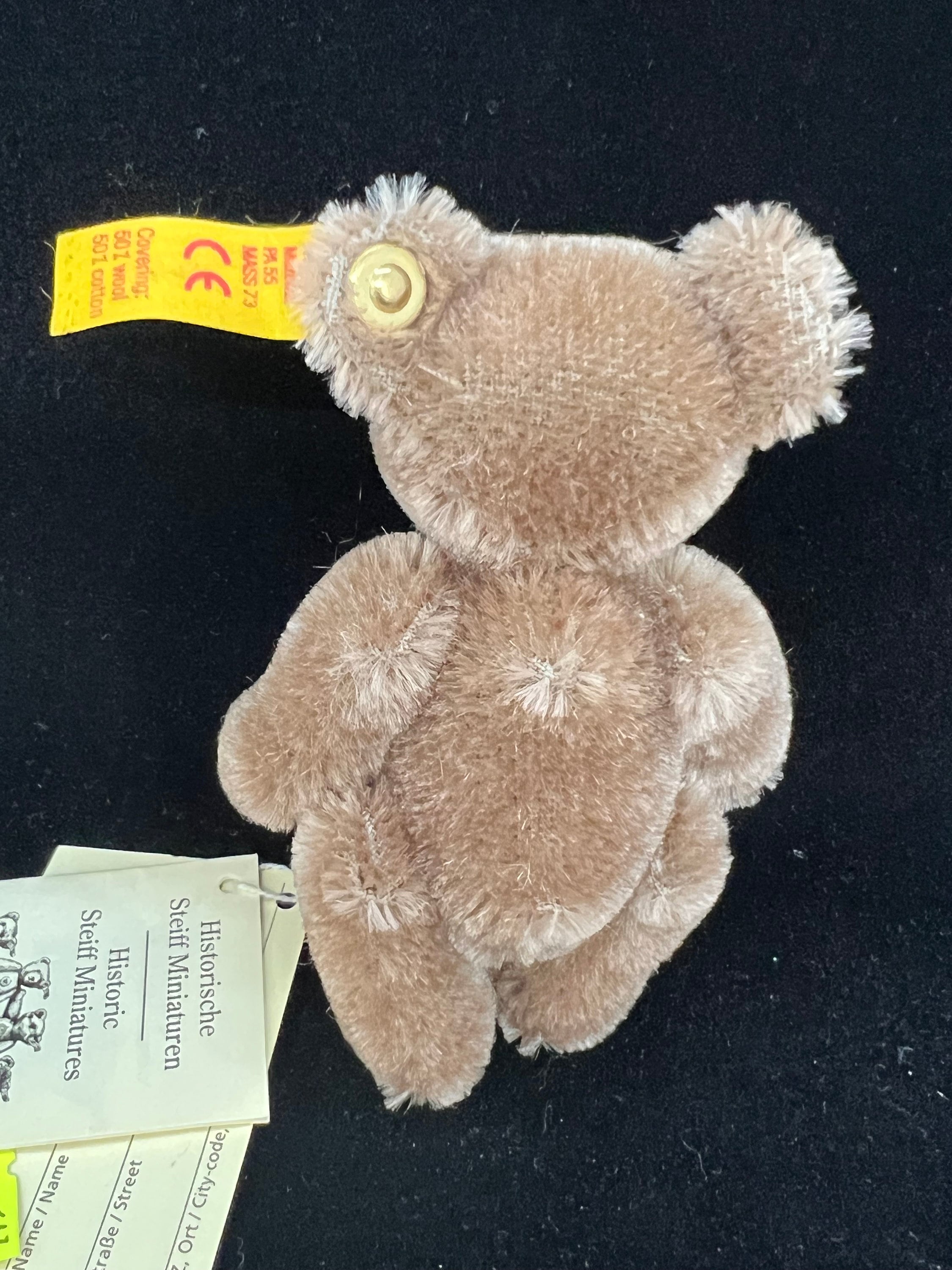 Vintage 1984 Steiff Mini Teddy Brown Bear #030109 Germany - Etsy