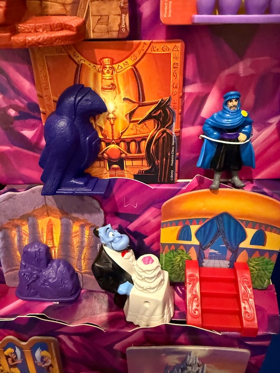 Vintage 1996 Mcdonald's Aladdin and the King of Thieves Display