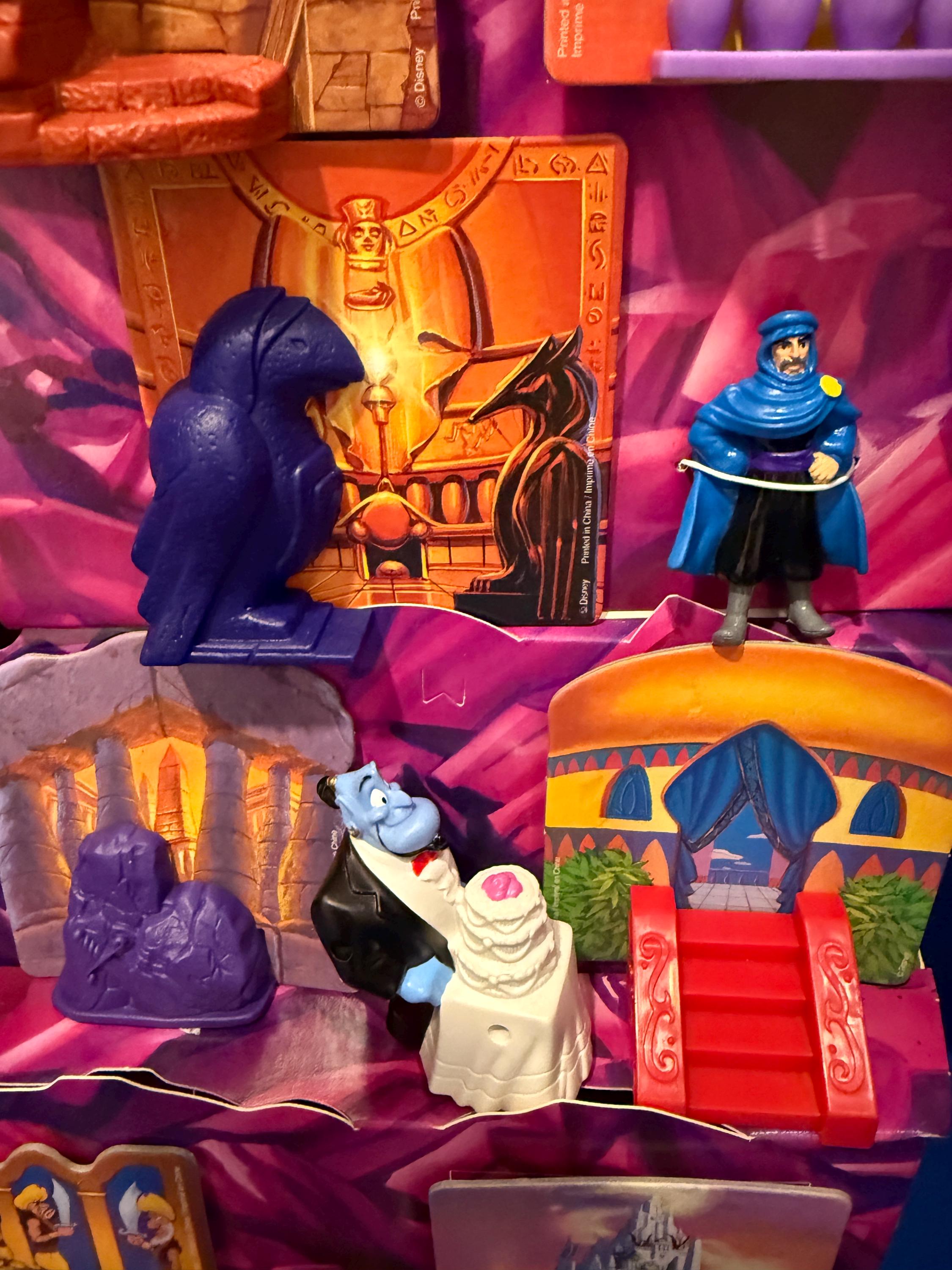 Vintage 1996 Mcdonald's Aladdin and the King of Thieves Display