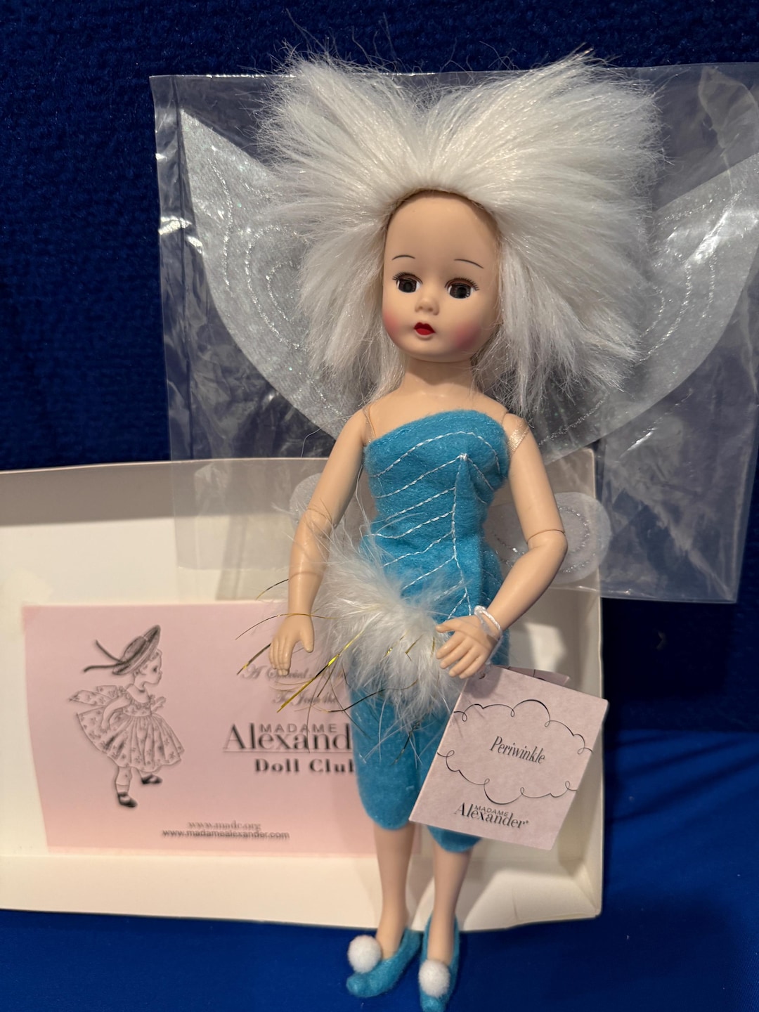 Vintage 10” Madame Alexander Periwinkle Fairy Doll, Part of the Disney ...