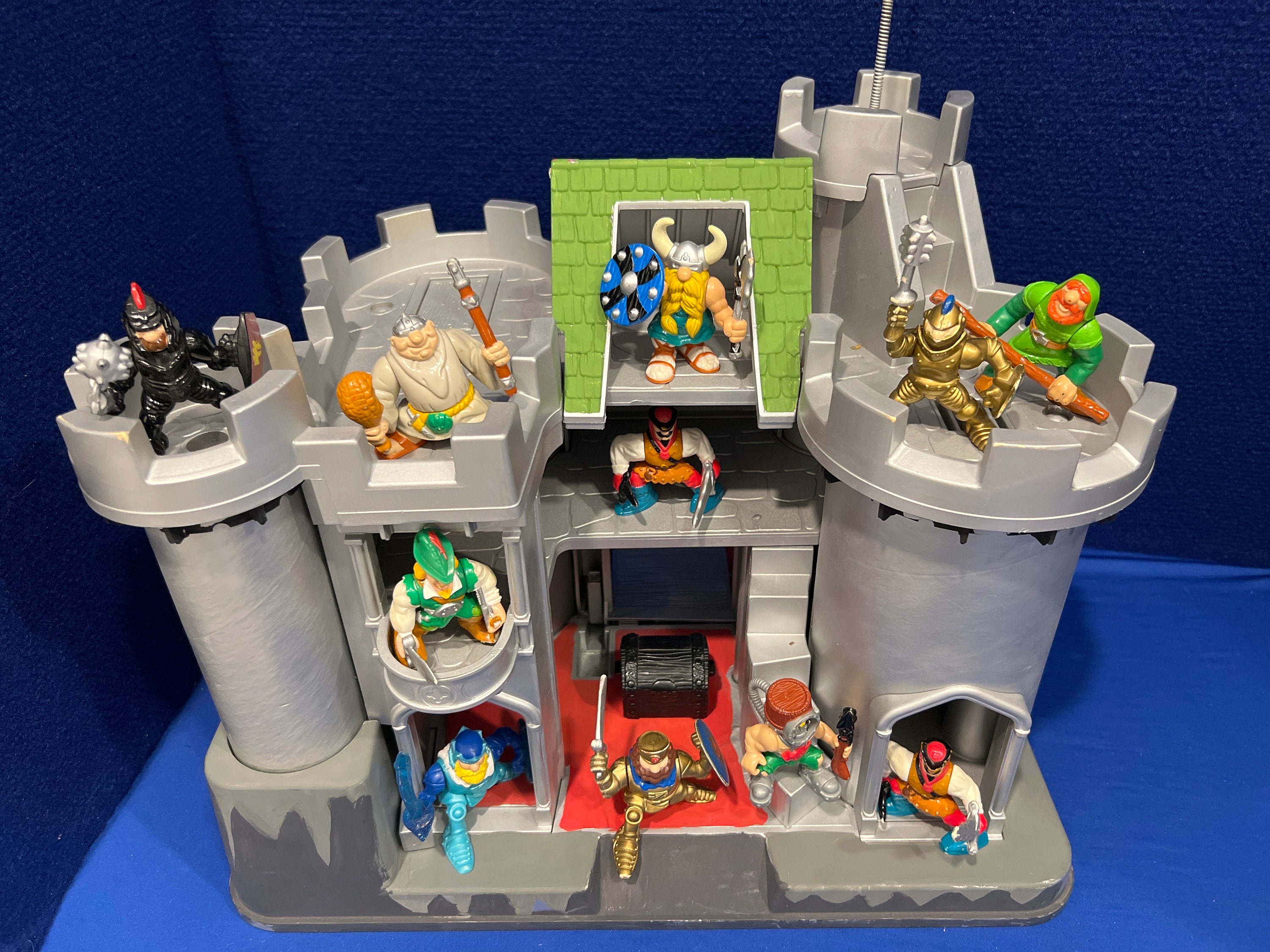 Knights 90s Castle Playset Vintage Fisher Price Imaginext Castle