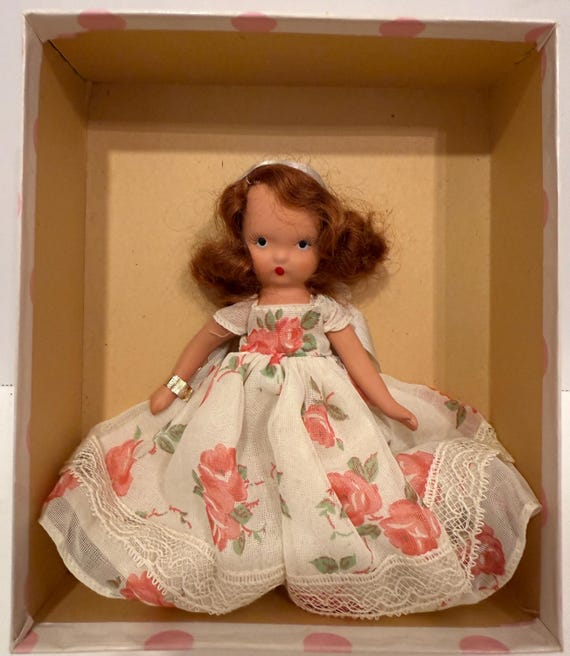 Vintage Nancy Ann Storybook Doll #154 “curly-locks, Wilt Thou Be