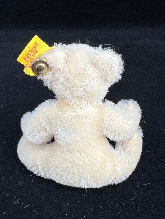 Vintage 1980's Steiff Mini Teddy Ivory Bear #0202/11 Germany - Etsy