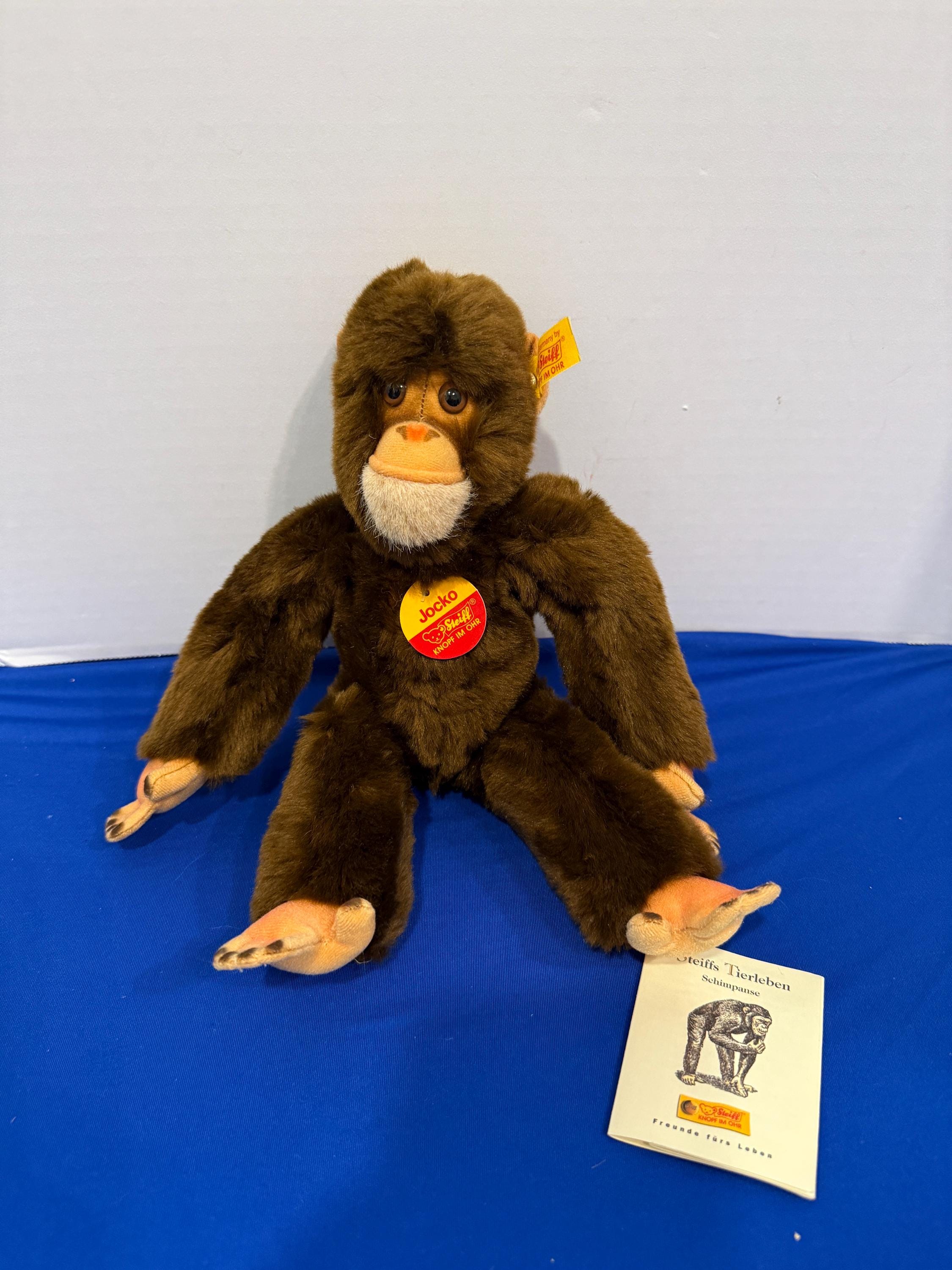 Vintage Steiff Jocko - Etsy