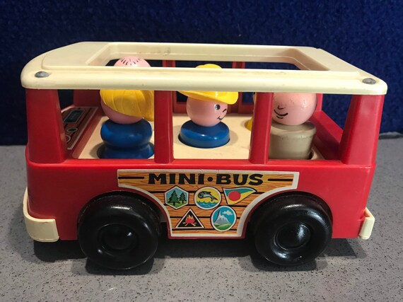 fisher price bus vintage