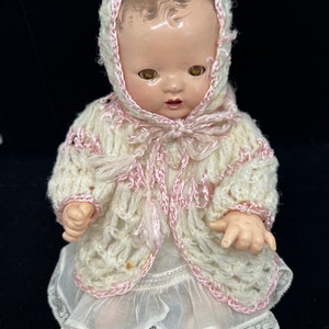 Rare 1930’s Effanbee Dy-Dee 12” Baby, the Original Drink & Wet Doll