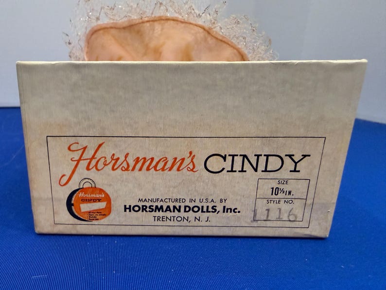 Vintage Horsman Twist-Waist Cindy Doll 10.5 Inch Fashion Doll (Style 116) 1950s image 19