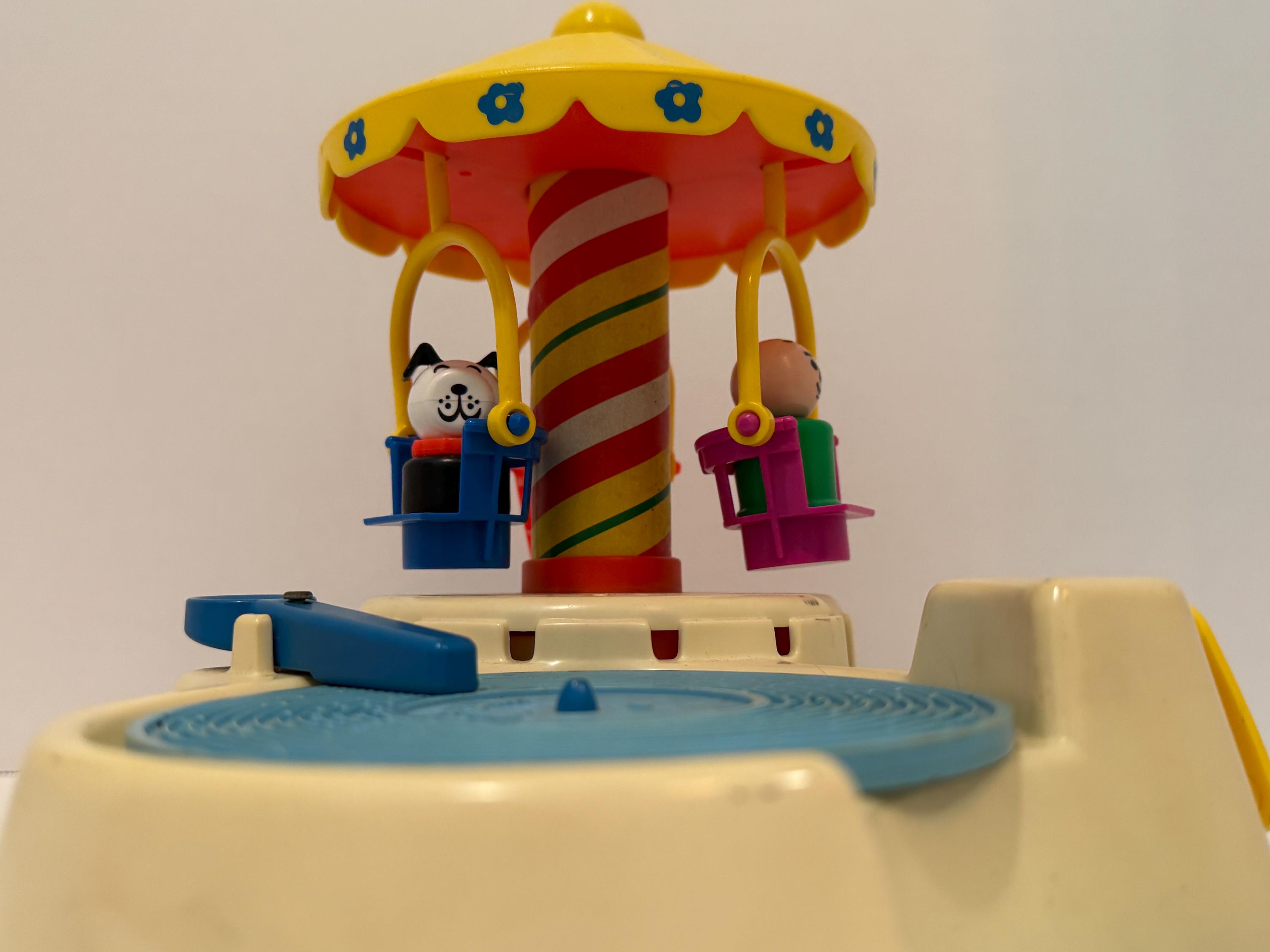 Vintage Fisher-price Carousel: Little People Musical Toy, 1980s - Etsy