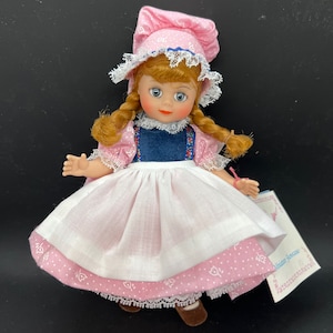 Vintage Jill 8” Madam Alexander doll #456 Storybook Series red hair and blue eyes