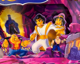 Vintage 1996 Mcdonald's Aladdin and the King of Thieves Display