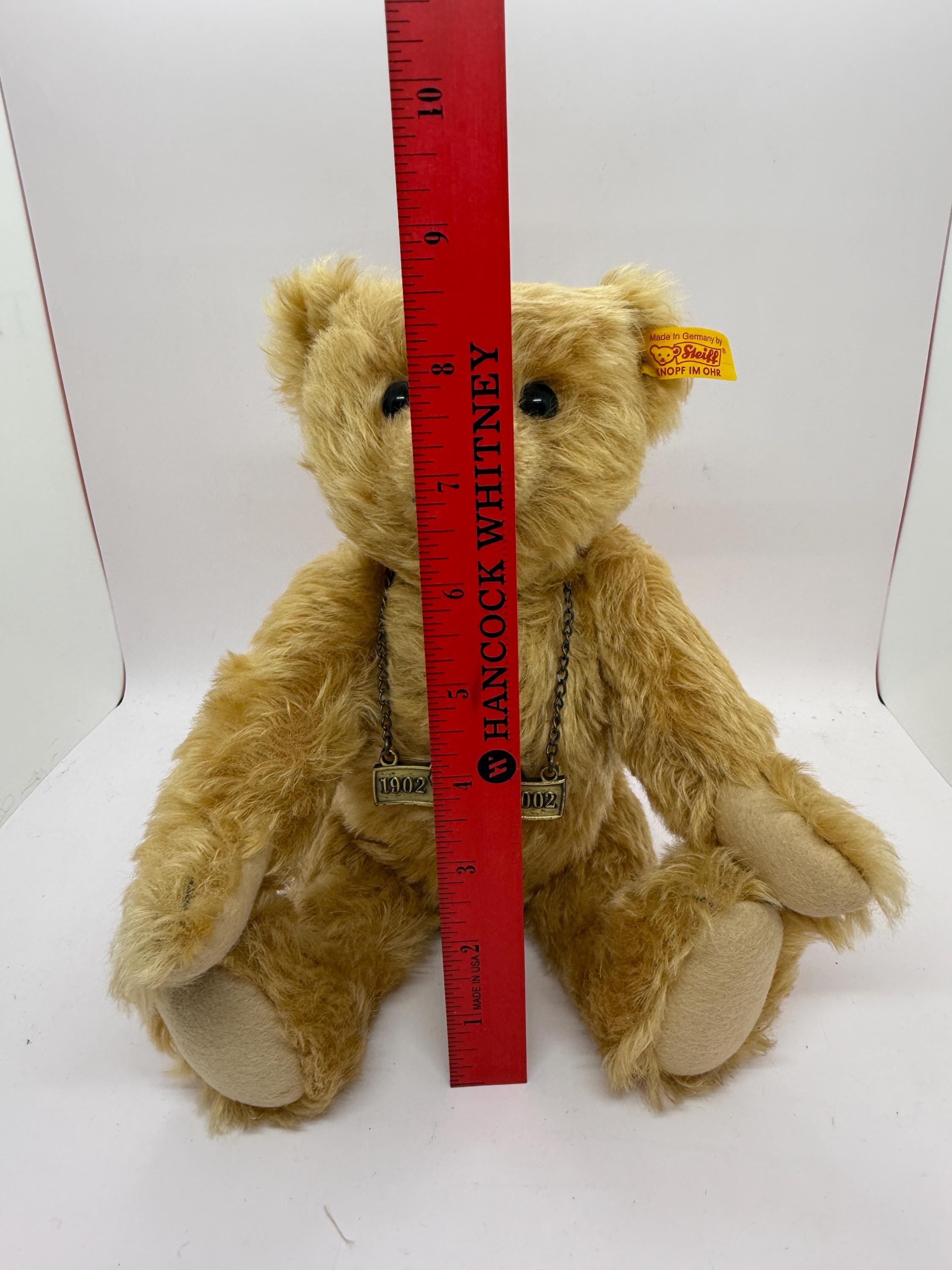 Steiff Mohair Teddy Bear – 100th Anniversary Danbury Mint Growler