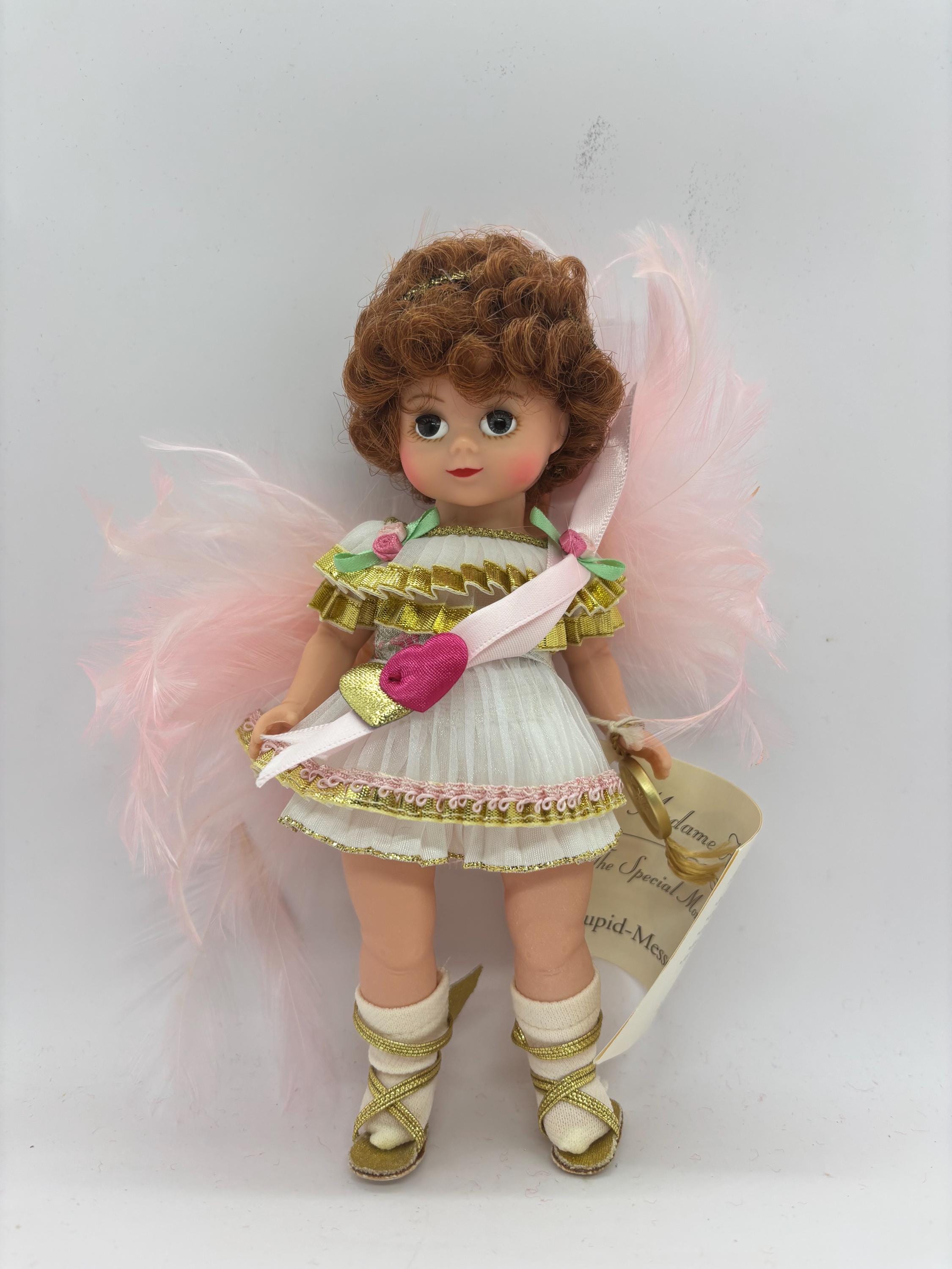 Vintage Madame Alexander Cupid, “messenger of Love” 8” Doll #13860